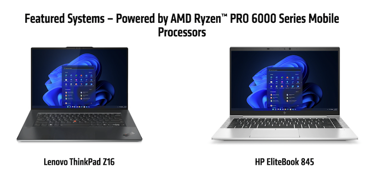 Amd Ryzen Pro 6000 1 • Amd Ryzen Pro 6000 For Business Laptops Now Official