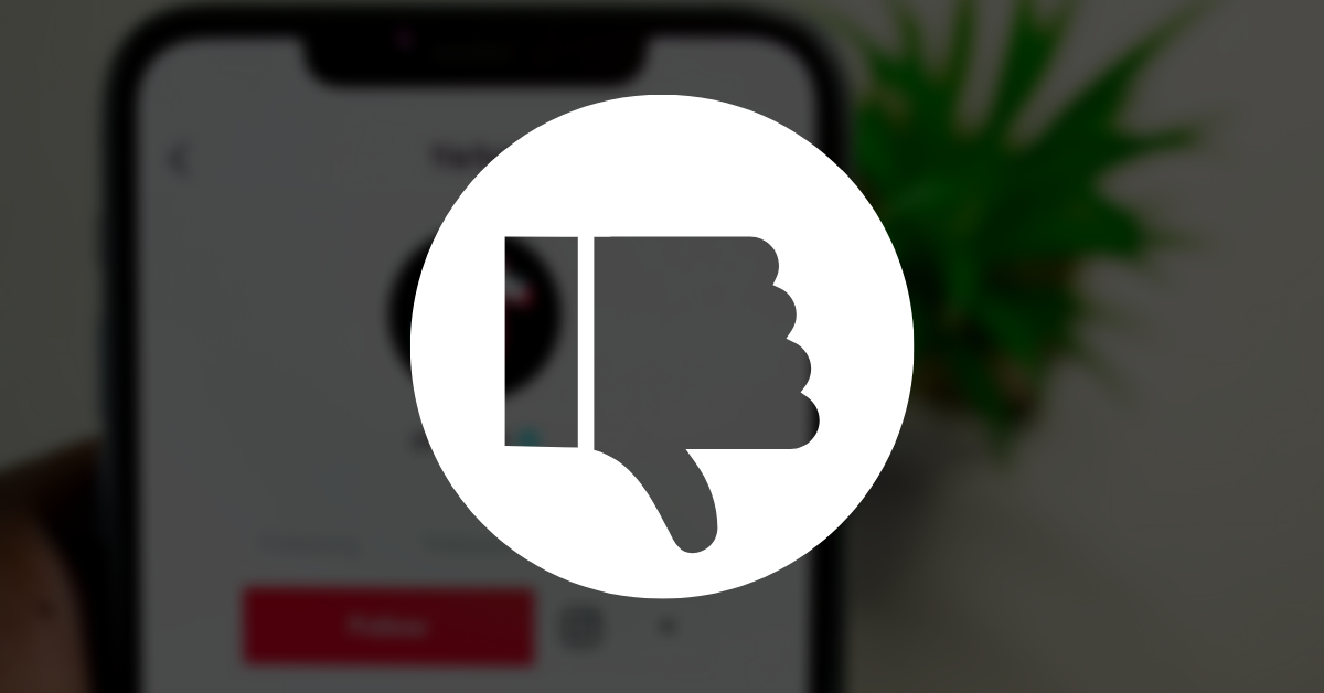 Tiktok Dislike