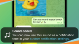 Telegram Custom Notif Sound