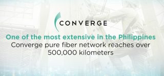 Converge network reaches over 500,000km