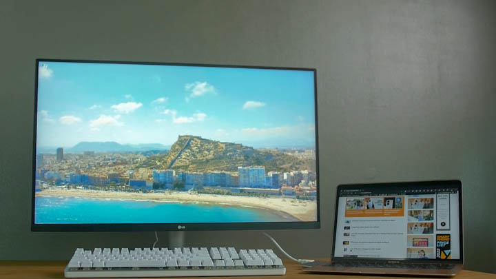 LG Monitors 48 • Level-up your home office setup with the LG 32UN500