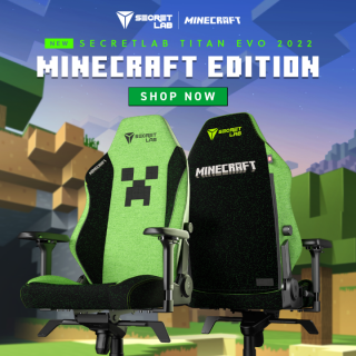 Secretlab Minecraft Edition chair now available in PH
