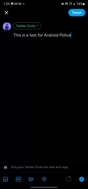 Twitter Circle 1