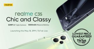 realme C35 w/ UNISOC T616 to launch on May 18