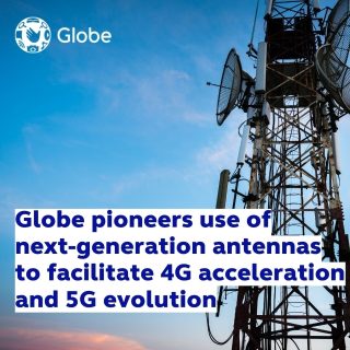 Globe completes deployment of next-gen antennas for 4G and 5G