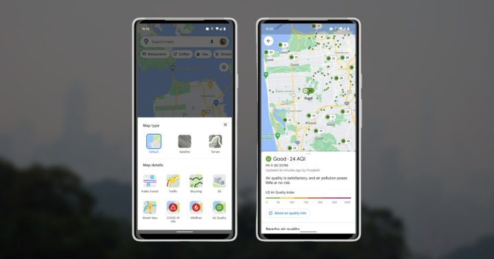 Google Map Feature Air Quality Layer Feature Image 2