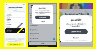 Snapchat working on a new paid subscription, Snapchat+
