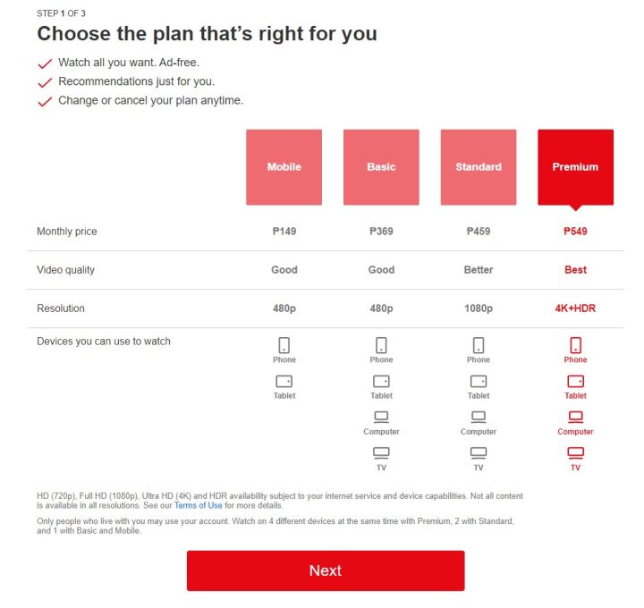 Netflix Subscription