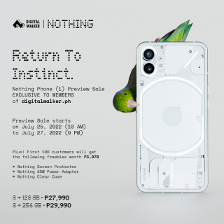 Nothing Phone (1) officially priced in the Philippines