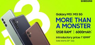 Samsung Galaxy M13 4G & M13 5G now official