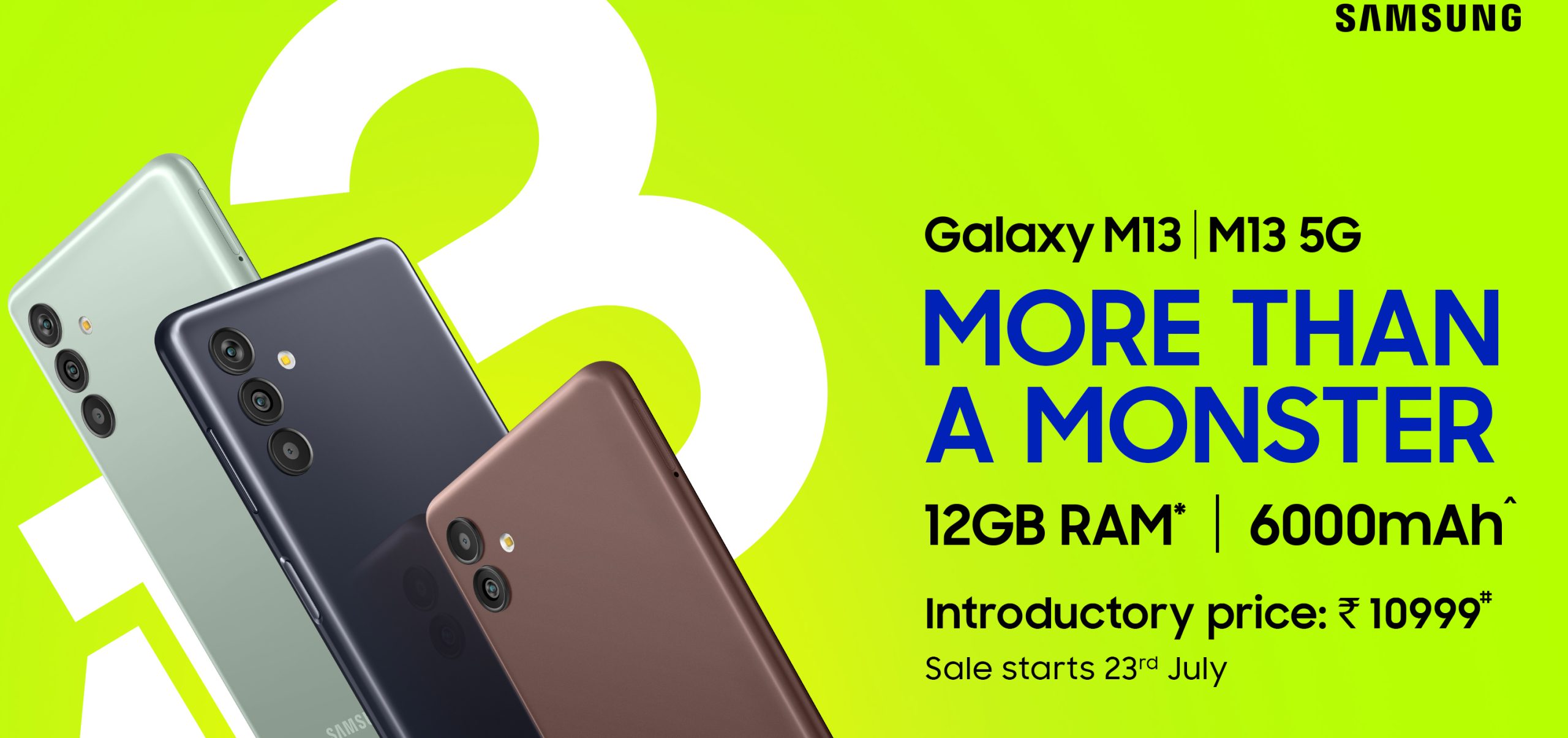 Galaxy M13 4g & 5g