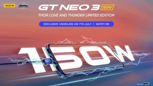 Realme Gt Neo 3 150W Thor