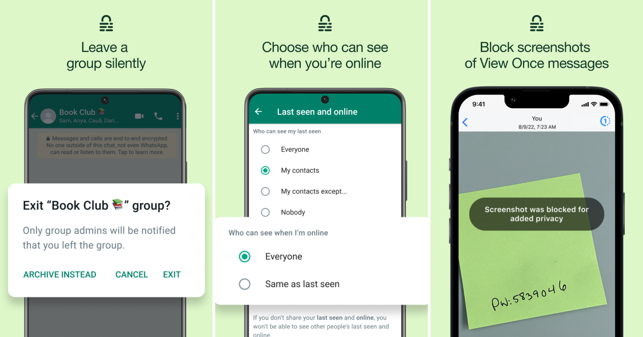 One Of Whatsapp s New Privacy Features Is To Silently Leave Group Chats
