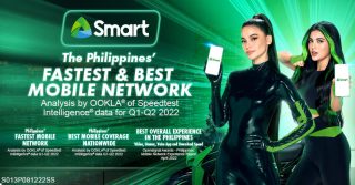 Smart awarded as Philippines' Fastest and Best Mobile Network by Ookla