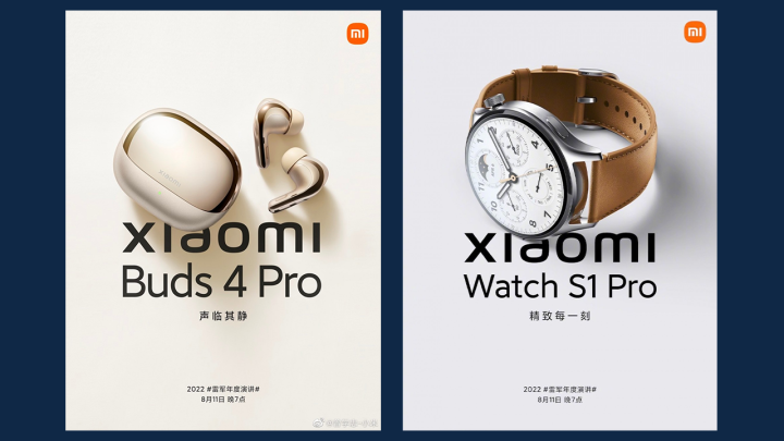 Xiaomi Buds 4 Pro N Watch S1 Pro