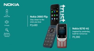 Nokia 8210 4G, 2660 Flip 4G priced in the Philippines