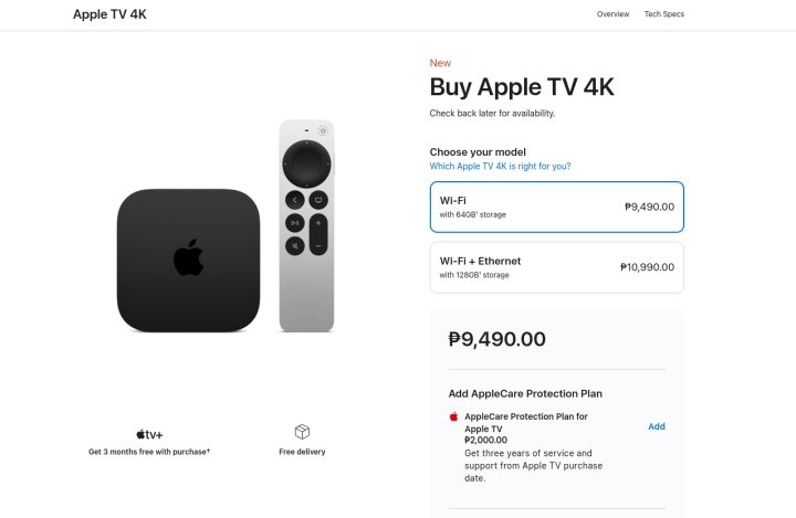 Apple Tv 4k Price