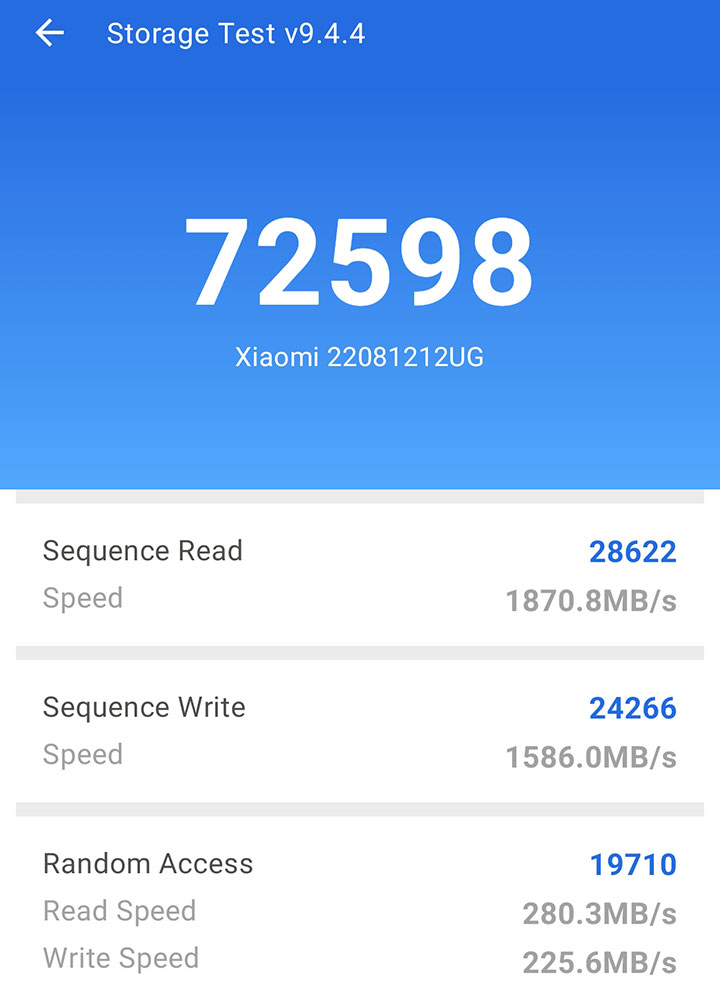 • storage • Xiaomi 12T Pro In-depth Hands-on