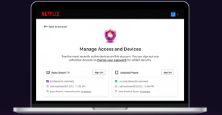 Netflix now allows users to log out of specific devices remotely
