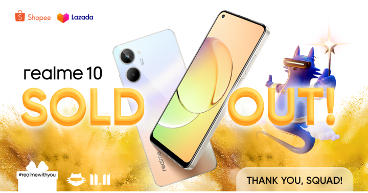 Realme 10 Sold Out