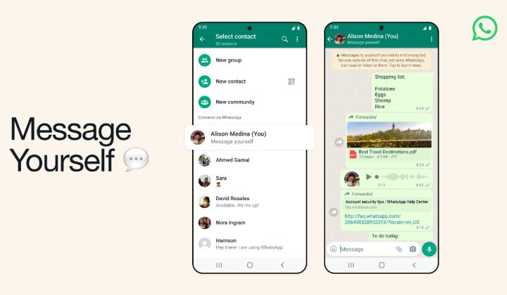 Whatsapp Message Yourself