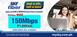 SKY Fiber boosts select Super Speed Plans until May 31, 2023