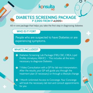 KonsultaMD now offers early diabetes detection