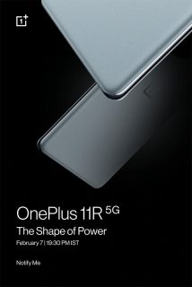 OnePlus 11R 5G, OnePlus Pad launching on February 7