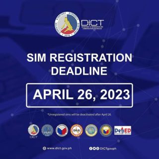 SIM Registration deadline is April 26, 2023 — DICT