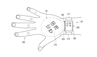 Samsung files patent for smartwatch w/ built-in projector