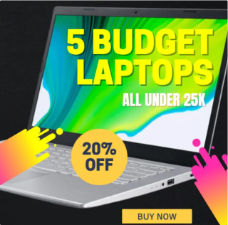 5 Budget Laptops under Php25,000 in 2023