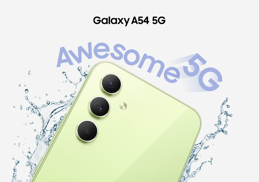 A54 yellow