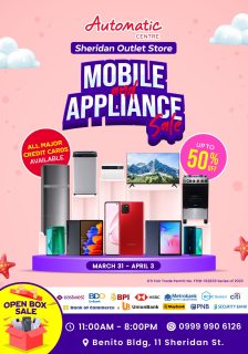 Automatic Centre Outlet Store discounts on mobiles and appliances