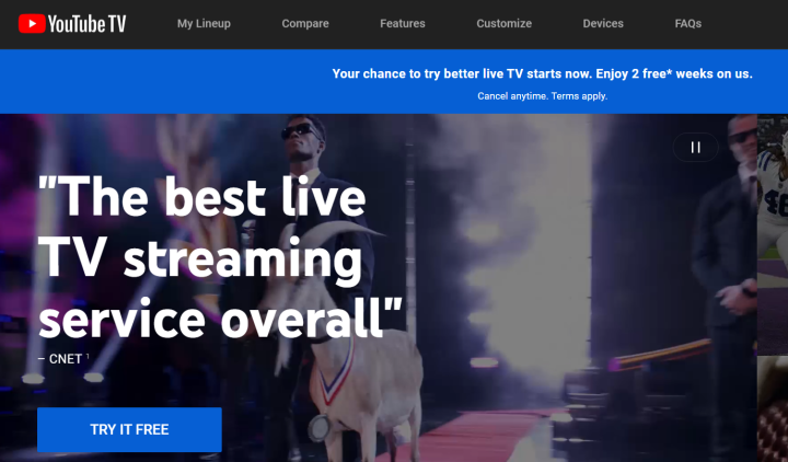 YouTube TV