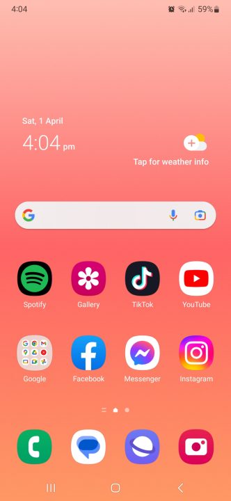 One Ui Home