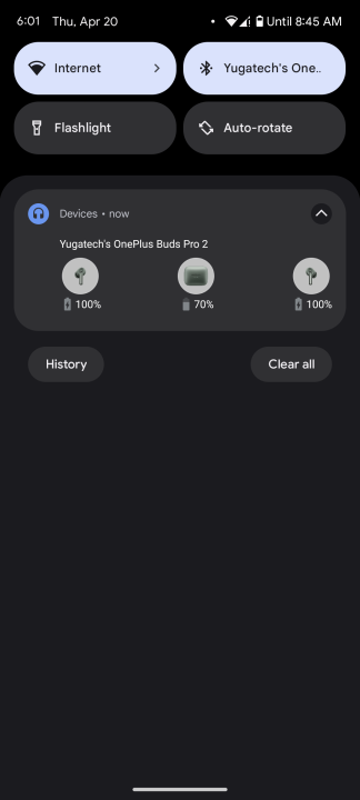 Oneplus Buds Pro 2 Heymelody Battery Levels