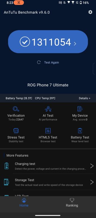 Antutu Rog7ultimate