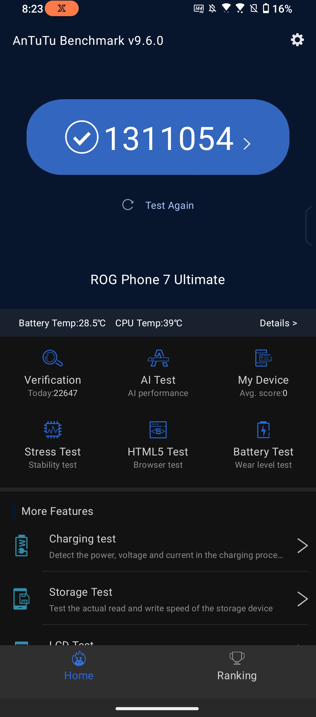 Antutu Rog7ultimate