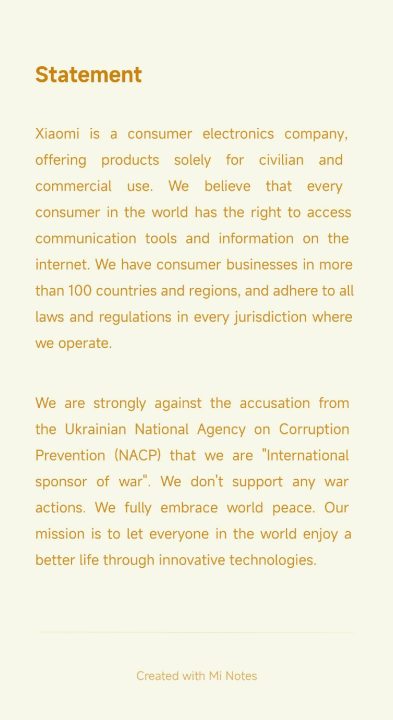 Xiaomi Ukraine