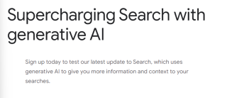 Google unveils 'supercharged' Search w/ Generative AI