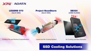 ADATA debuts its comprehensive SSD cooling solutions