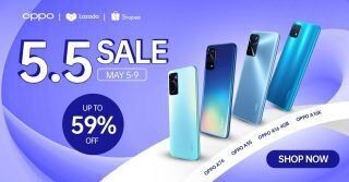 OPPO offers up to 59% off in 5.5 sale