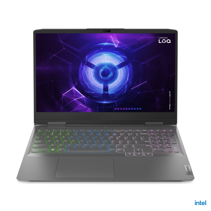 03 Lenovo Loq 15inch Hero Front Facing Jd Intel Rgb Backlit