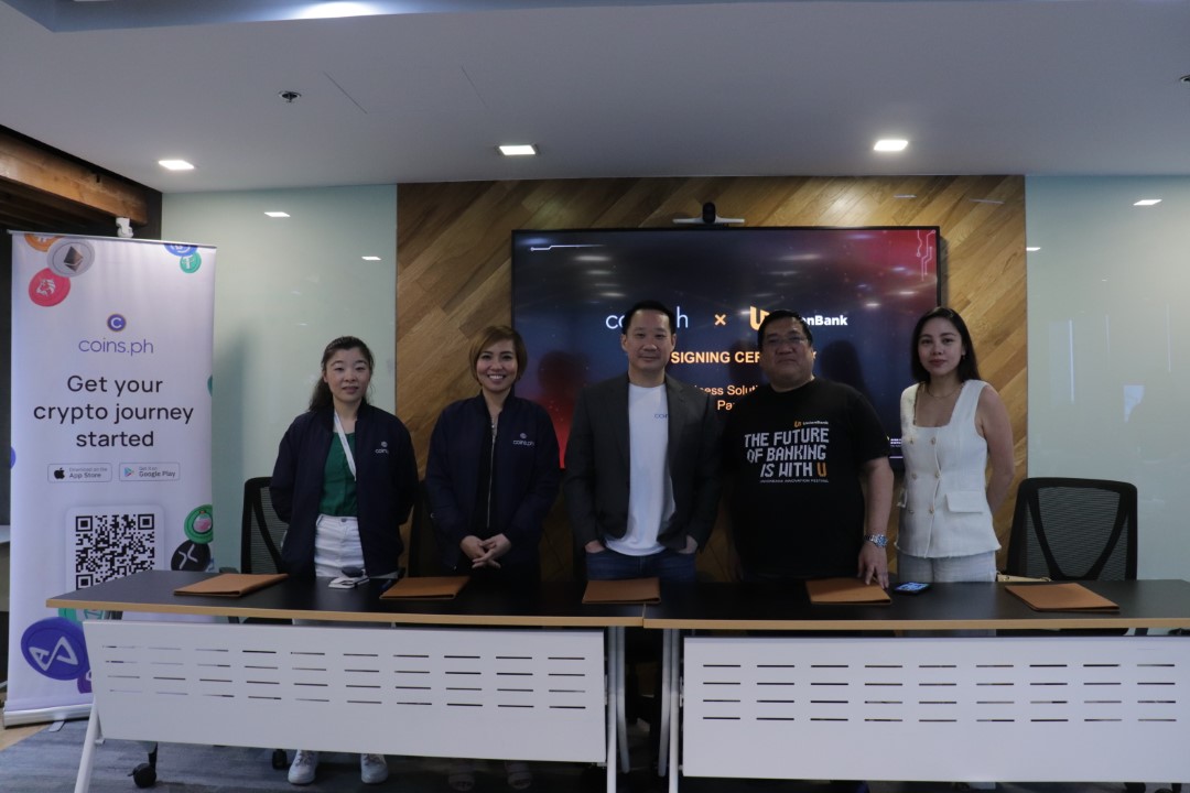Unionbank X Coins.ph Signing