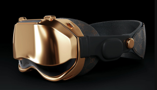 Caviar unveils Apple Vision Pro w/ 18K gold and leather
