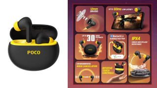 POCO Launches Its First TWS Earbuds