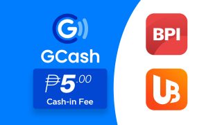 BPI, UnionBank  to implement P5 cash-in fee for linked account via GCash