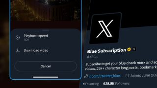X Blue now lets users download videos natively, hide checkmarks