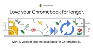 Chromebooks will now receive 10 years of automatic updates by Google