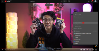 Chrome now makes it simpler to take screenshots of a YouTube video